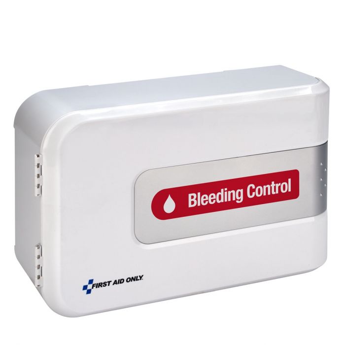 First Aid Only Smart Compliance Complete Plastic Cabinet Bleed Control Station