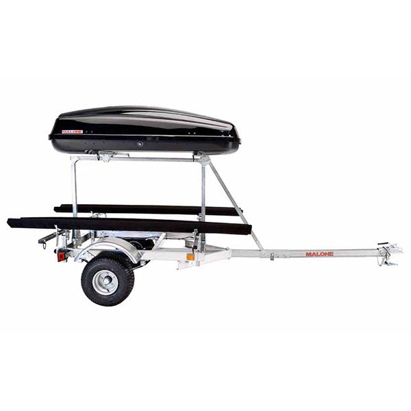 Malone LowMax 2 Kayak w/ Cargo Box Trailer Package