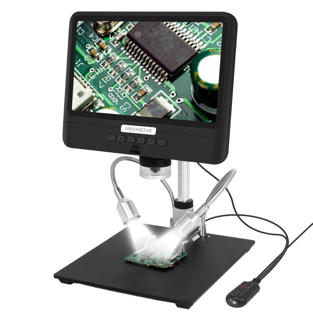 Andonstar AD208 8.5 Inch Display 1080P PCB Repair Soldering Digital Microscope and Coin Inspection Microscope New