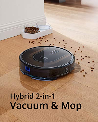 eufy by Anker, RoboVac G30 Hybrid, Robot Vacuum with Smart Dynamic Navigation 2.0, 2-in-1 Sweep and mop, 2000Pa Suction, Wi-Fi, Boundary Strips