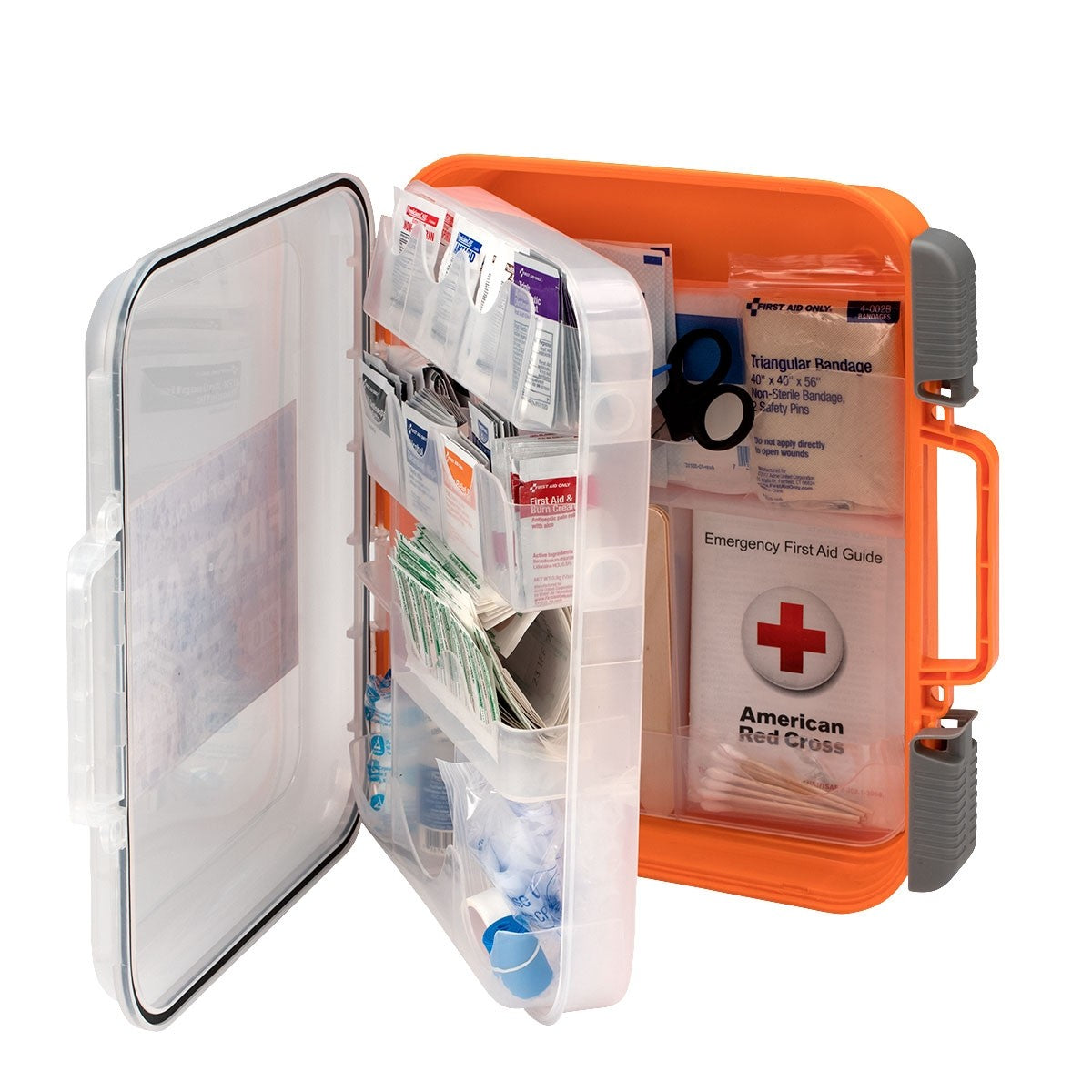 First Aid Only 50 Person ANSI A+ 216 Piece First Aid Kit, Plastic (4 per order)