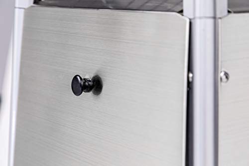 Legacy Heating Quartz Galss Tube Patio Heater, Visual Flame Heater 40000BTU (Stainless Steel)