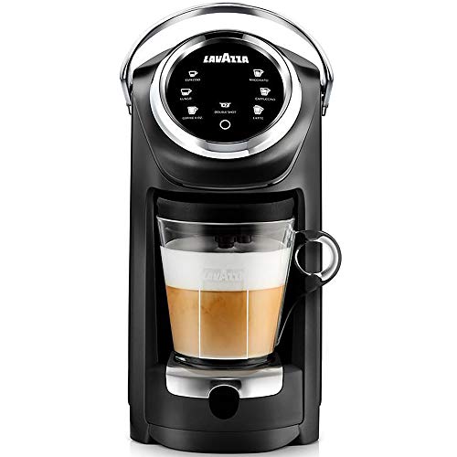 Lavazza Expert Coffee Classy Plus Single Serve ALL-IN-ONE Espresso & Coffee Brewer Machine - LB 400 - (Includes Built-in Milk Vessel / Frother)