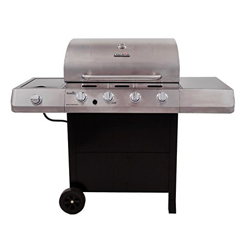 Char-Broil CHARBROIL 463436215 Classic 4-Burner Gas Grill with Side Burner