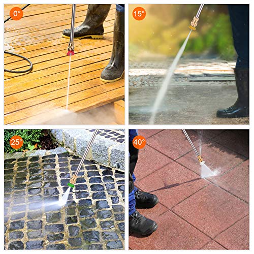 WHOLESUN 3000PSI Electric Pressure Washer with and Without Hose Reel