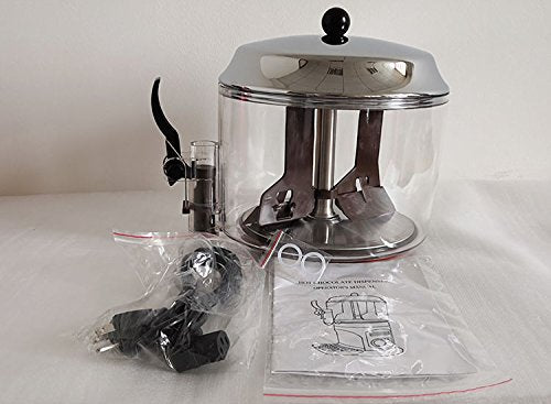 Red 110V 5Liter Hot Chocolate Dispenser Making Beverage Machine HC02-B