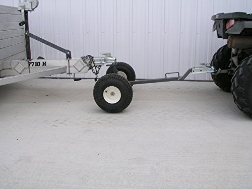 Tow Tuff TMD-800ATV ATV Weight Distributing Adjustable Trailer Dolly , Black