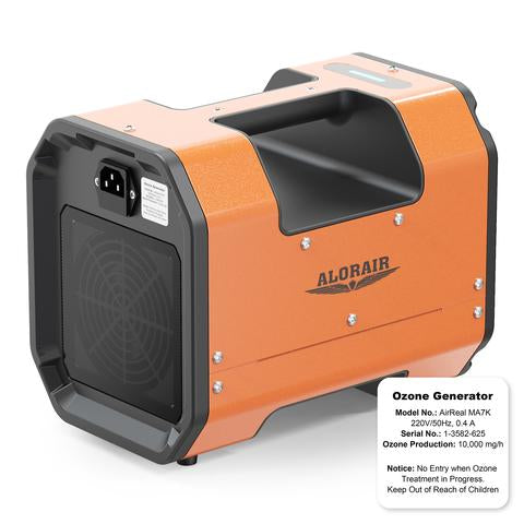 AlorAir O-UVC2 Pro 10,000 mg/h Commercial Ozone Generator with Digital Display New