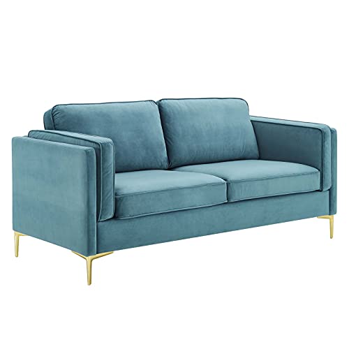 Modway Kaiya Sofas, Sea Blue