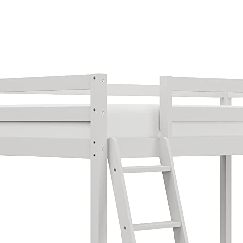 Hillsdale Caspian Twin Loft Bed, White