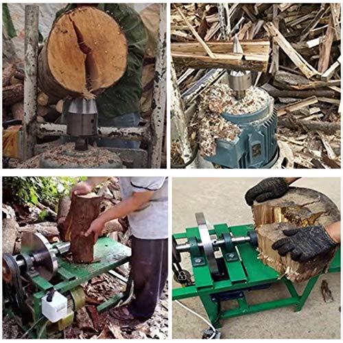 Firewood Chopper Drill Bit Chop Wood Splitting Tool Splitting Cone Log Splitter Wood Breaking Machine Wood Breaker Woodworking Tools,100mm/24mm