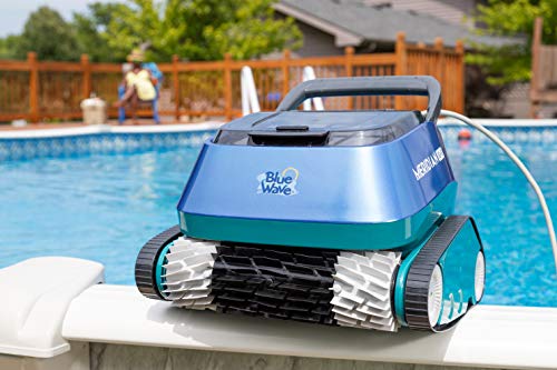 Blue Wave NE9865 Meridian Robotic Pool Cleaner, Blue, Teal