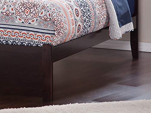 Atlantic Furniture Concord Platform 2 Urban Bed Drawers, Queen, Espresso