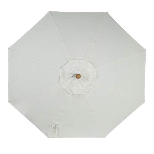 Sunbrella Canopy Replacement for 9ft 8 Ribs Patio Umbrella- Natural (Canopy Only)