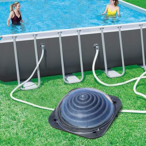 VINGLI Solar Pool Heater Above Ground Domed Solar Powered Swimming Pool Heater Contour Pool Heating Coil