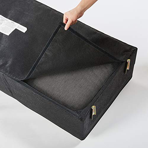 Mellow JULES Modern Armless Loveseat/Sofa/Couch, Dark Grey