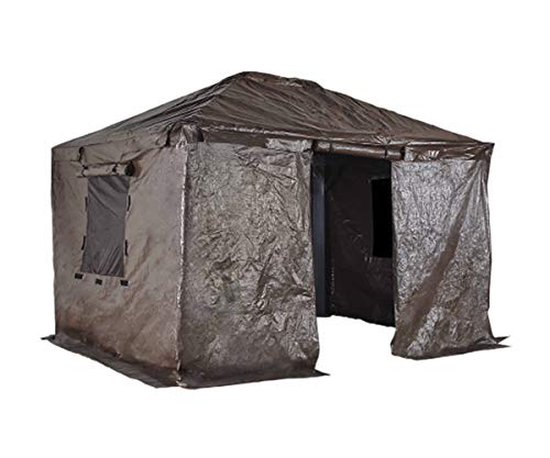 Sojag Accessories 12' x 14' Universal Winter Cover for Outdoor Sun Shelters and Gazebos, Brown