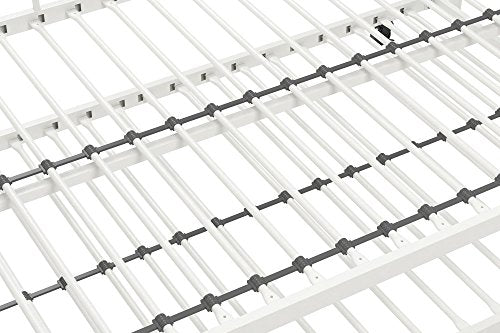 DHP Manila Metal Framed Daybed with Trundle, Twin - White