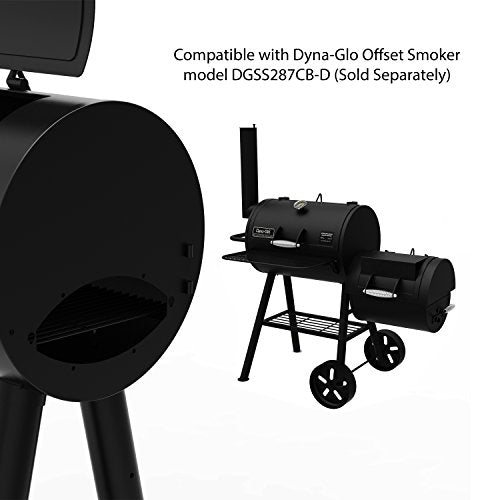 Dyna-Glo Signature Series DGSS443CB-D Heavy-Duty Compact Barrel Charcoal Grill