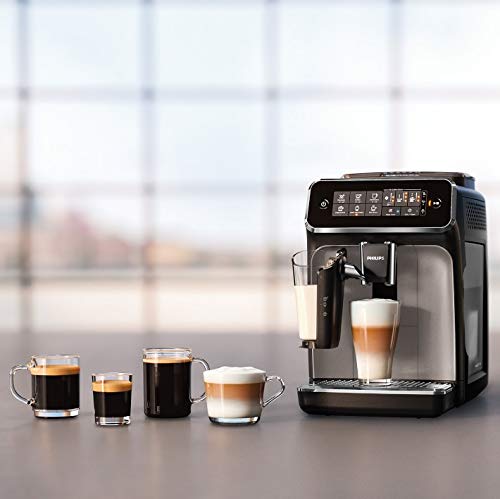Philips 3200 Series Fully Automatic Espresso Machine w/ LatteGo, Stainless, EP3246/74 (Renewed)