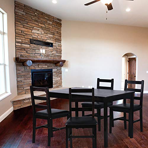 Dining Table Set Kitchen Dining Table Set Wood Table and Chairs Set Kitchen Table and Chairs for 4 Person