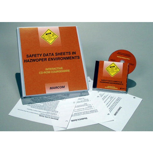MARCOM Safety Data Sheets in HAZWOPER Environments DVD Training Program