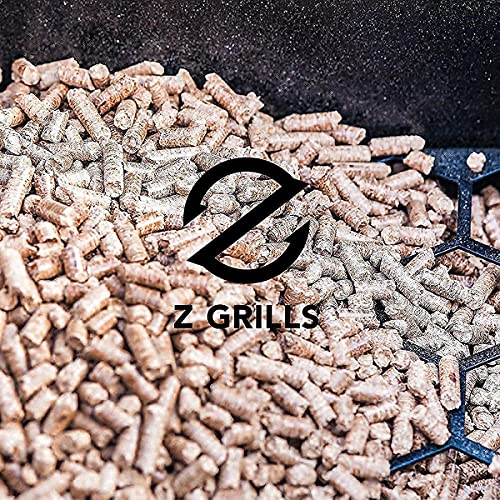 Z GRILLS ZPG-600D 2021 New Model Wood Pellet Grill & Smoker with 1 pack Premium BBQ Hickory Wood Pellets 20 LB Per Bag
