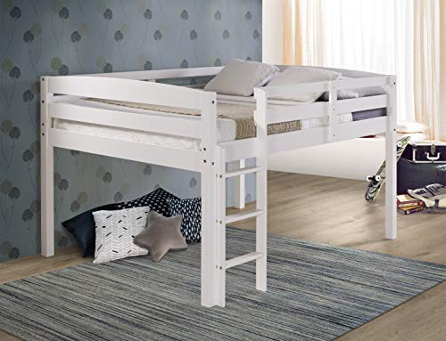 Concord Junior Bed Loft, Full, White