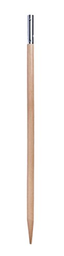 7.5 ft. Steel Commercial Grade Heavy Duty Beach Umbrella with Ash Wood Pole & Acrylic Fabric