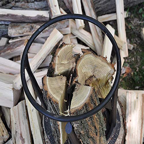 BINBAOSS Light Wood Splitter, Firewood Splitter, Cast Iron Splitter, Simple Splitter, Split in Half. (Heightening and Strengthening)
