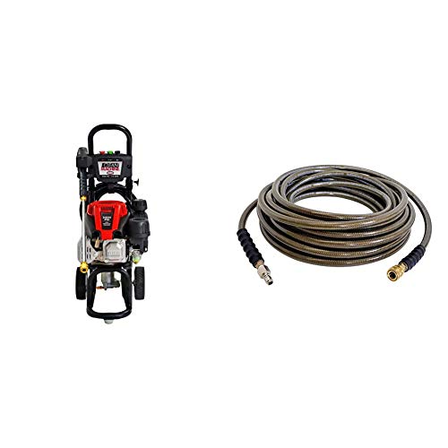 SIMPSON Cleaning CM60912 Clean Machine Gas Pressure Washer Powered by Simpson, 2400 PSI at 2.0 GPM + Simpson Cleaning 41030- 3/8