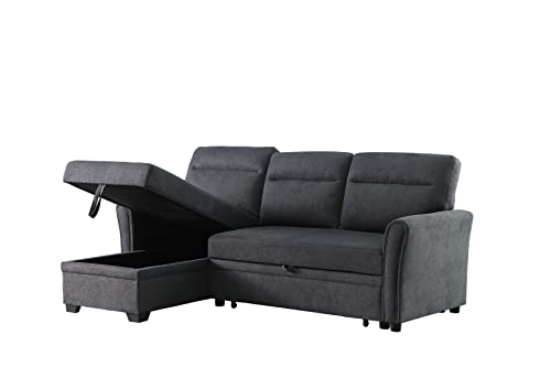 Devion Furniture Vienna Sofabed, Gray