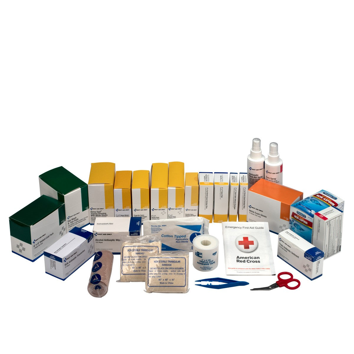 First Aid Only 3 Shelf Cabinet Refill Pack (2 per order)