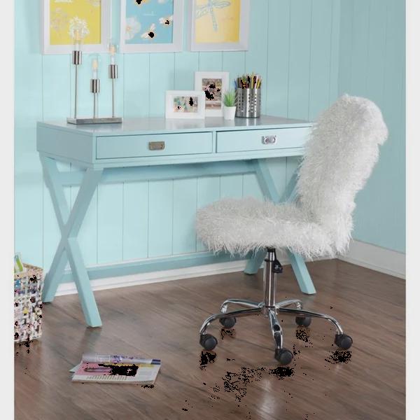 Poppy Blue Writing Desk