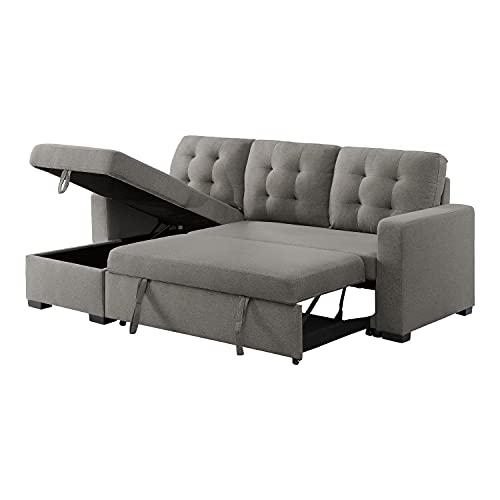 Lexicon ABEL Reversible Sofa Chaise, Gray