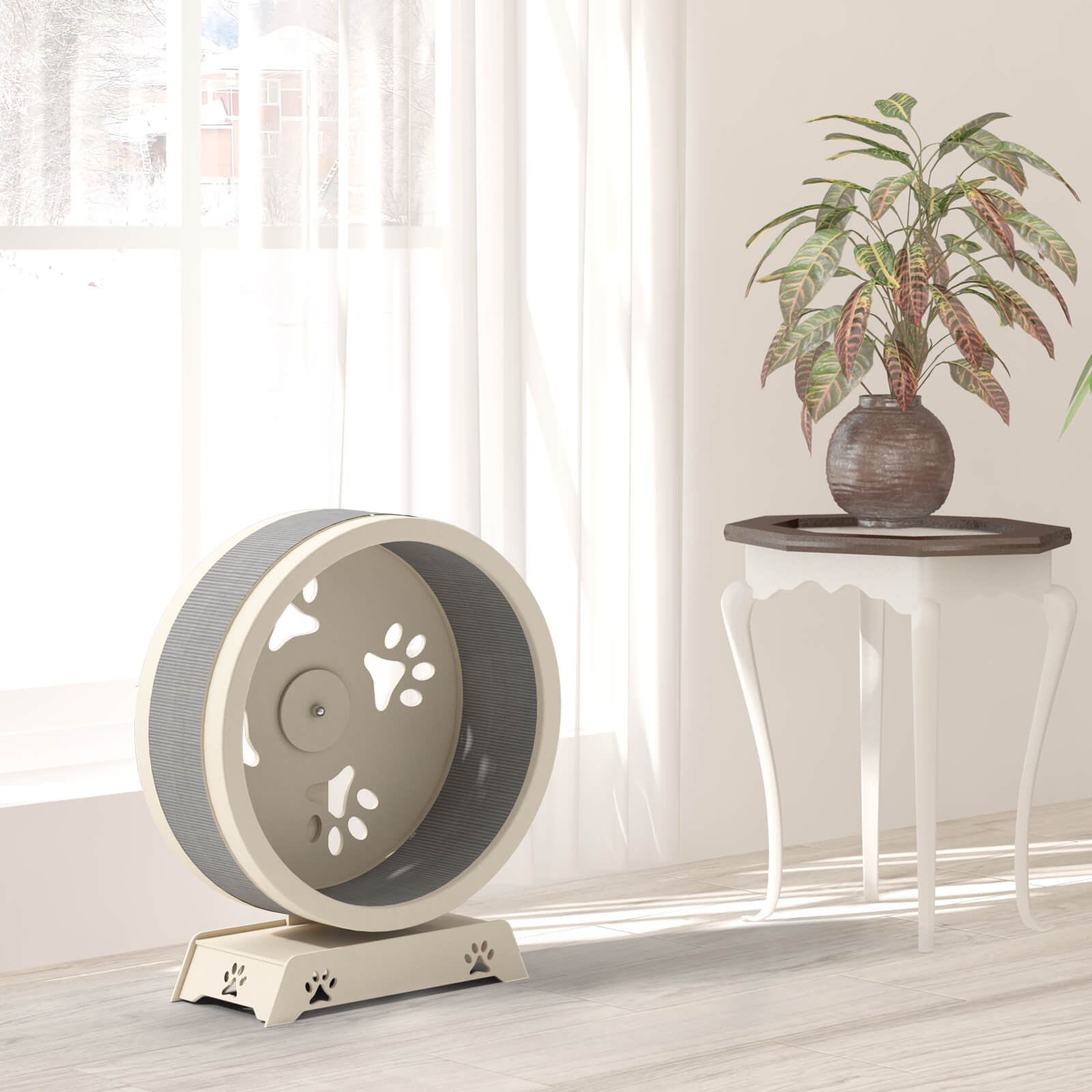 Paws and Fish Cat Wheel