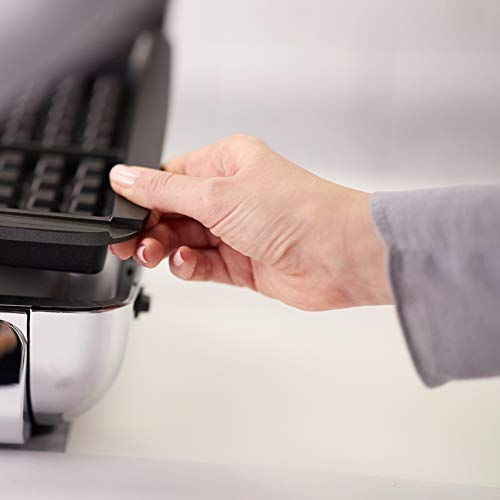 All-Clad Gourmet WD822D51 Waffle Maker, 4 slice, Silver