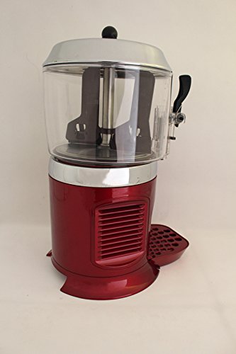 Red 110V 5Liter Hot Chocolate Dispenser Making Beverage Machine HC02-B