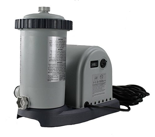 Intex 1500 GPH Above Ground Pool Filter Pump REPLACEMENT ONLY WITH HOSES