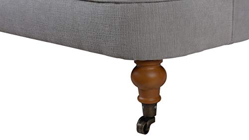 Jennifer Taylor Home Milano Sofa, Mineral Gray