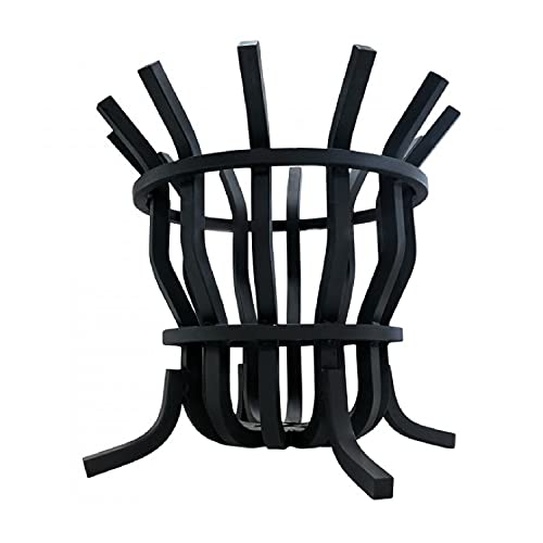 TITAN GREAT OUTDOORS Self-Feeding Fire Pit Basket 1