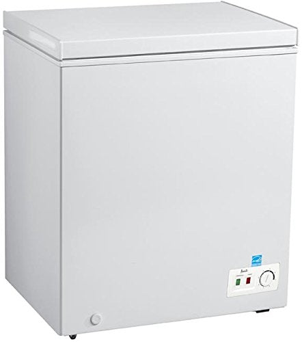 Avanti CF50B0W Freezer with 5.0 cu. ft. Capacity, White Door, Manual Defrost, Energy Star Certified in White