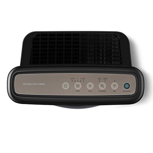 Coway Airmega AP-1512HHS (AP-1519P) HEPA Air Purifier, 16.8 x 18.3 x 9.6, Black/Brown