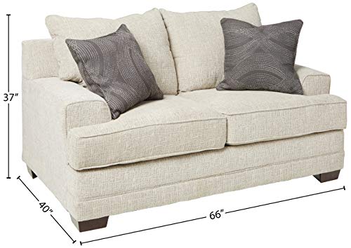 Lane Home Furnishings 6548BR-02 Dillon Upholstery Loveseat, Drillon Driftwood