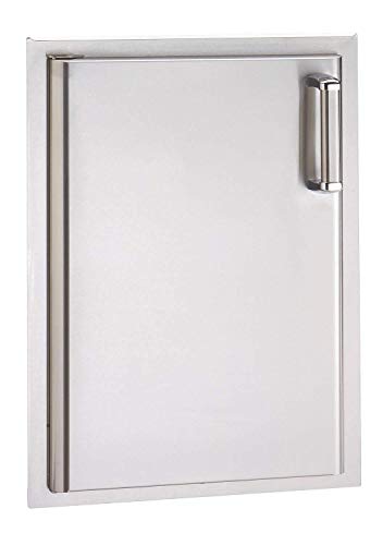 Fire Magic Premium Flush 14-inch Left-hinged Single Access Door - Vertical With Soft Close - 53920sc-l