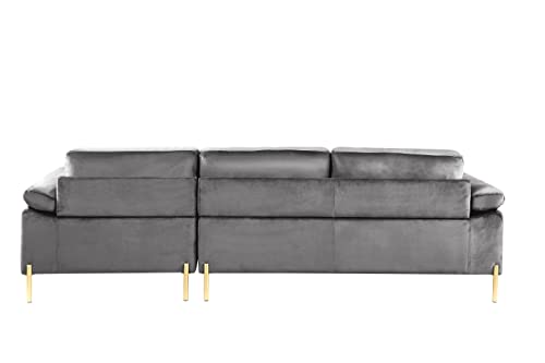 Devion Furniture Wilbleton Sectional, Gray