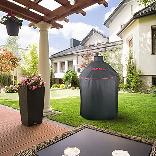 KAMaster Newly Grill Nest Rolling Cart with Grill Cover for Large Big Green Egg