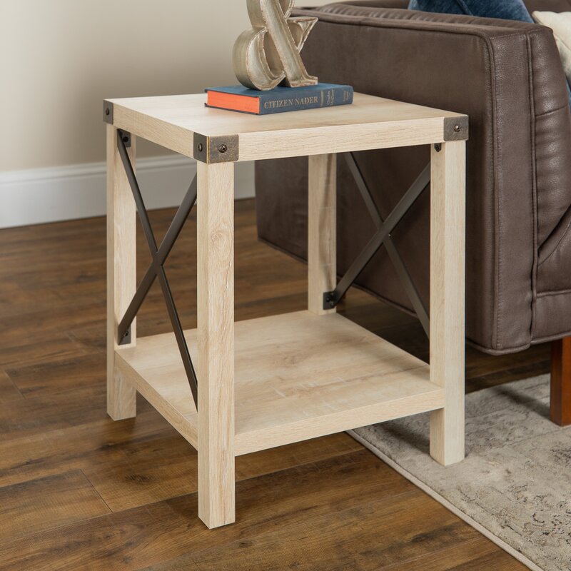 Arsenault End Table with Storage