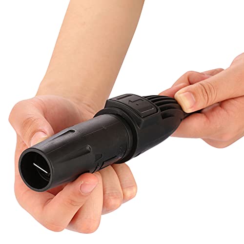 HUAXU Electric Pressure Washer 3000 PSI 2.4 GPM 1600W Smart High Pressure Power Cleaner Washer Powerful Cleaner Nozzles Foam Cannon Machine for Car Home Driveway Patio US Stock (Green)