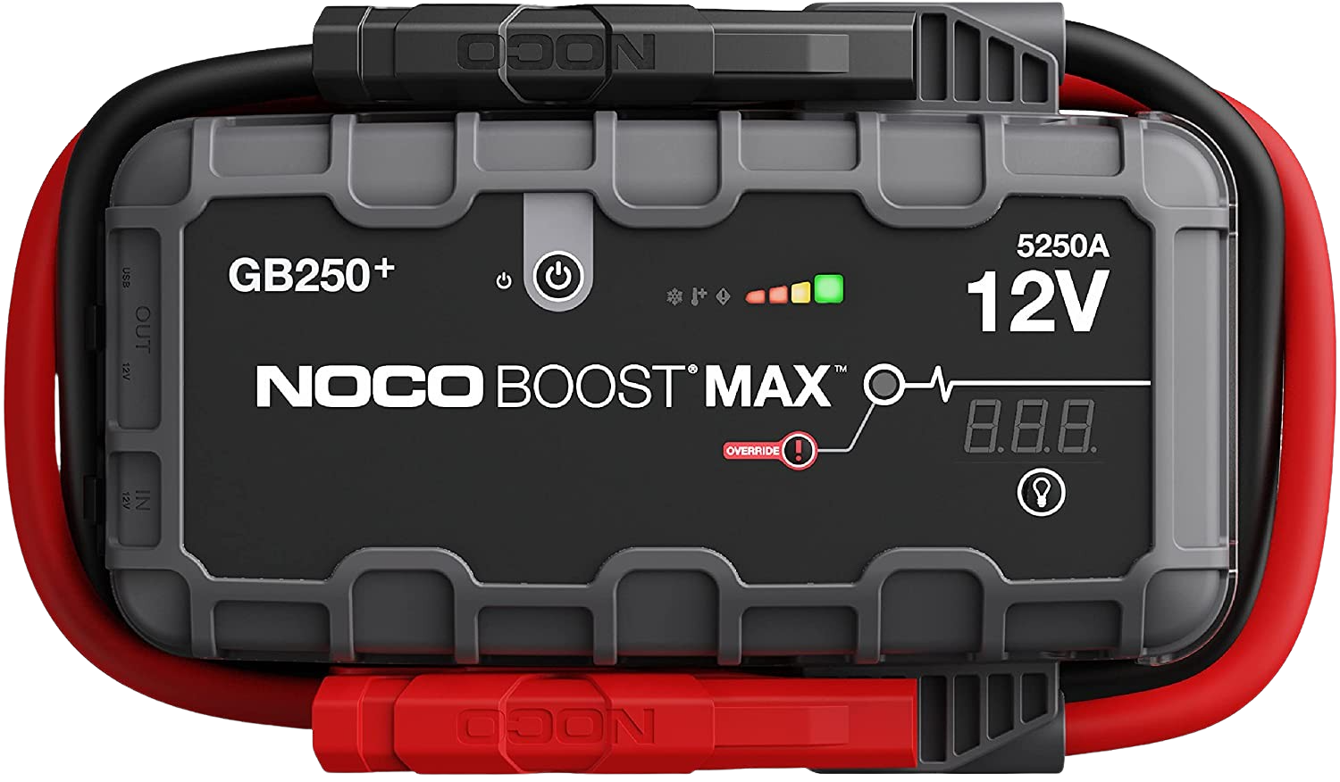 NOCO GB250 Boost Max 5250A 12 Volt UltraSafe Lithium Jump Starter Portable Power Bank Charger New